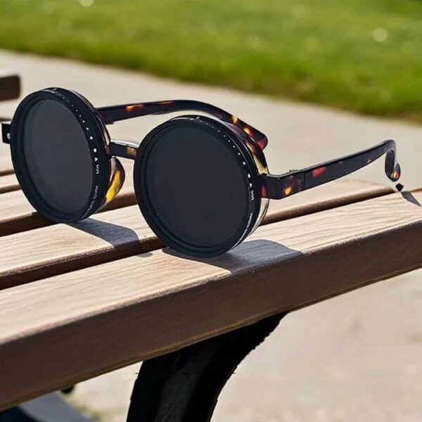 Brightness Adjustment Dimming Sunglasses - Image 4